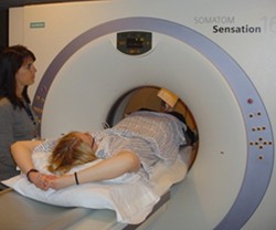 EBCT calcium test